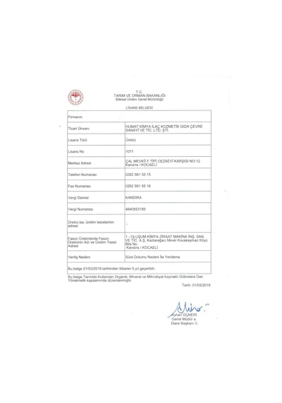 Humata Leo (Leonardit) Humik Asit 25 KG