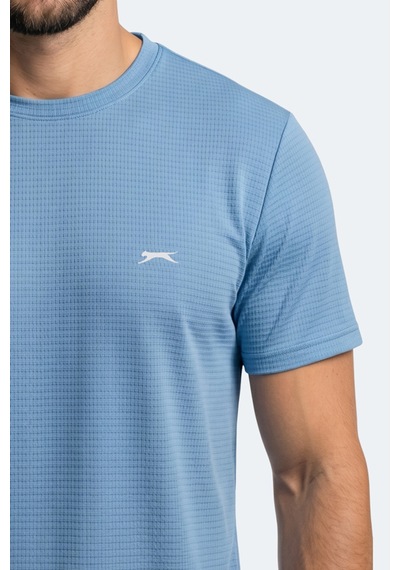 Slazenger Hıjack I Erkek Mavi Tişört