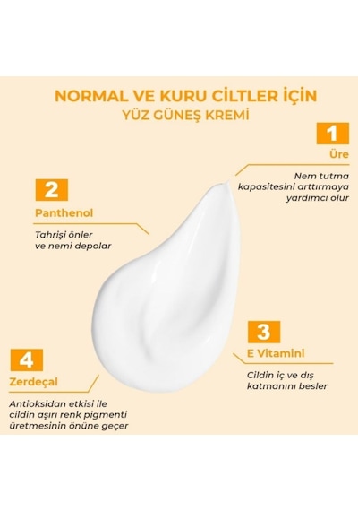 Sinoz Koyu Leke Karşıtı Spf 50+ Yüz Güneş Kremi 50 Ml