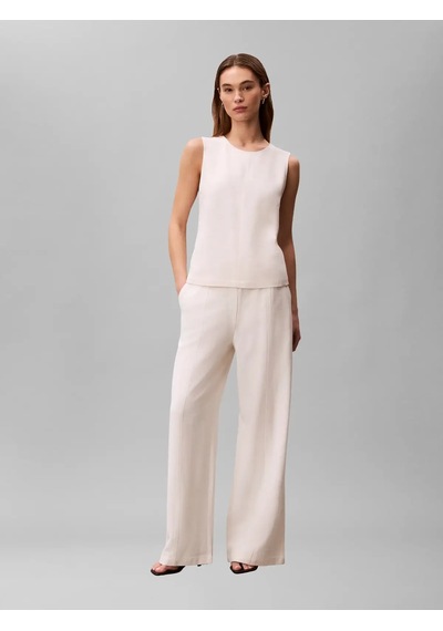 Calvin Klein Heavy Textured Sl To, Yas, 4 Bej Kadın Bluz