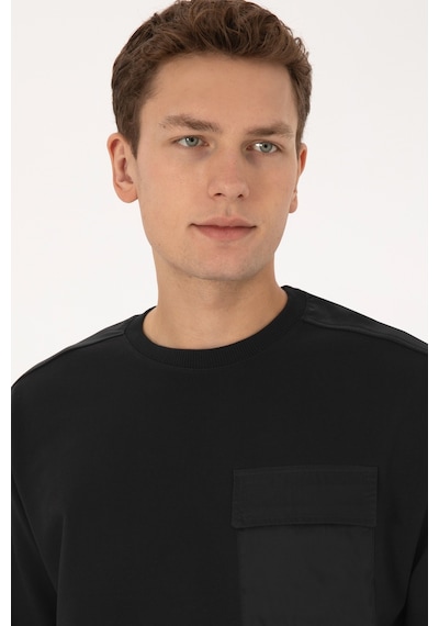 U.s. Polo Assn. Erkek Siyah Sweatshirt 50316401-vr046 Sıyah