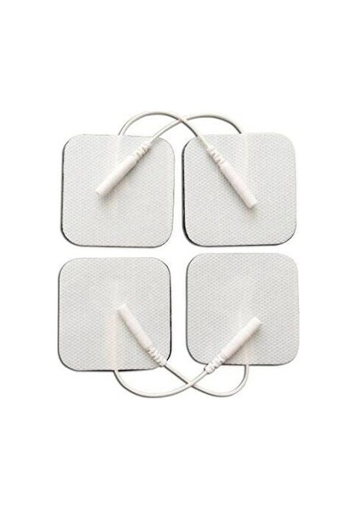 20 Adet Kablolu/soketli Tens Pedi Elektrodu 5x5cm Kare