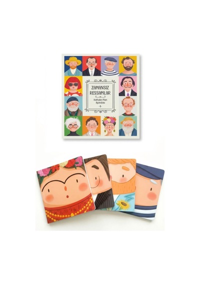 Zamansız Ressamlar Ajanda + Ressamlar Çizgisiz Defter Set Zamansızlar Set I