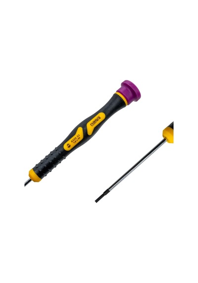 Narex 833553 Elektronikçi Tip Klemens Düz Uçlu Tornavida 1.8x60 Mm