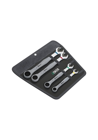 Wera 05073290001 6000 Joker 4 Set 1, Kombine Cırcır Anahtar Seti,