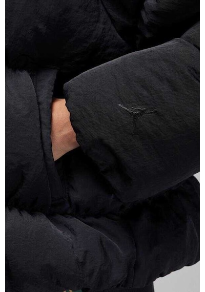 Nike Jordan Puffer Oversize Synthetic Fill Jacket Sentetik Dolgulu Bol Kesim Kadın Mont Siyah Siyah