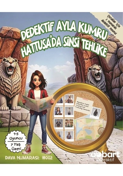 Oobart Dedektif Ayla Kumru Hattuşa'da Sinsi Tehlike, Çocuklar İçin Eğlenceli Dedektiflik Oyunu