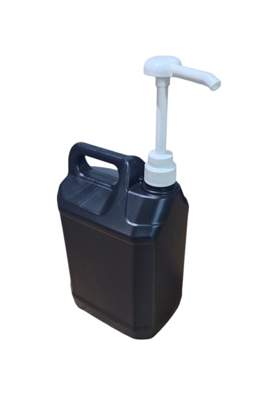 5 Litre Pompalı Bidon/sabunluk Siyah Siyah