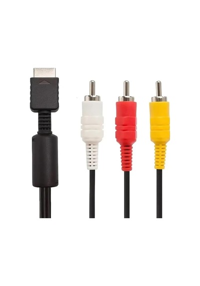 Yeni 2023 Av Ses Video Tv Adaptörü Kablosu X-box Ps2/3 Av Lcd Tv 3rca Scart Lale Bağlantı Kablosu