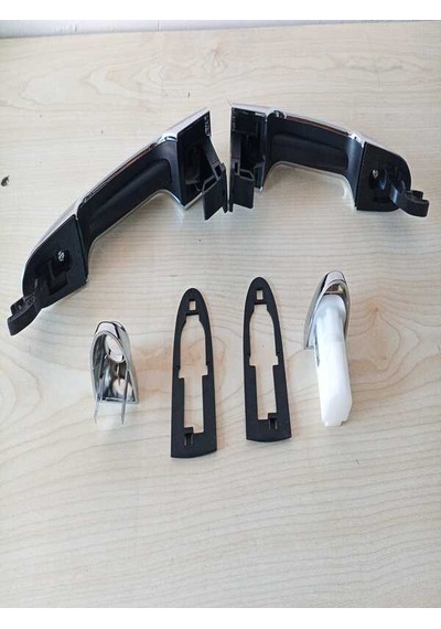Fiat Egea Ön Sağ Sol Kapı Kolu Takım Krom 735635865-66