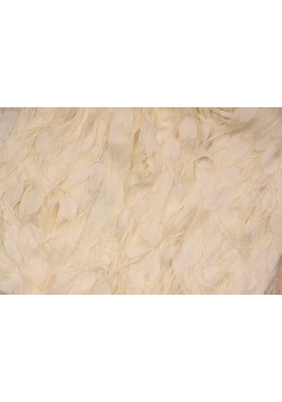 Kalpli Model Krem Renk Ip Perde Hazır Ip Perde 300x270