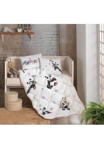 Clasy Bebek Uyku Seti %100 Pamuk Ranforce Panda