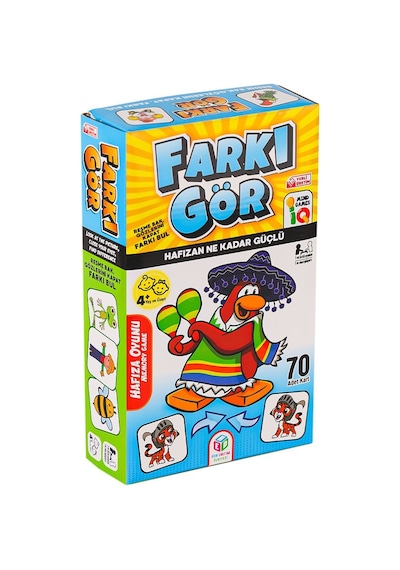 2846-728 Farkı Gör Hafıza Oyunu -hobi Oyuncak