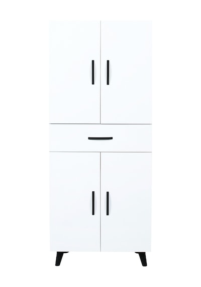 Alesta Life 4 Kapaklı Çekmeceli Banyo Dolabı Beyaz