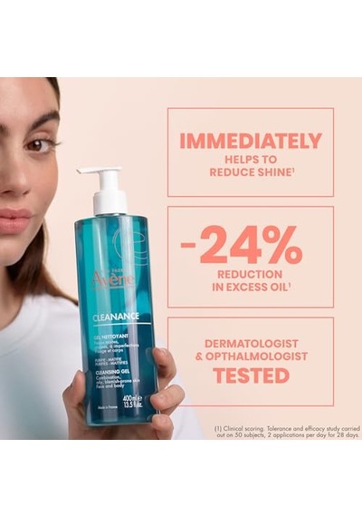 Avene Cleanance Gel Nettoyant - Yüz Ve Vücut Temizleme Jeli 400 Ml 1 Paket 1 X 1 Adet