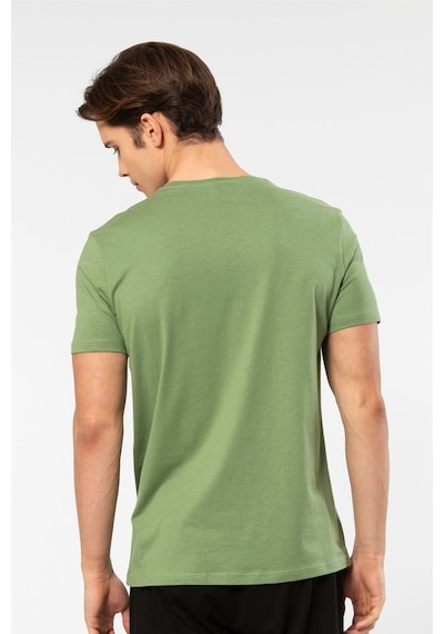 Cacharel Erkek V Yaka T-shirt 2170/yeşil 001