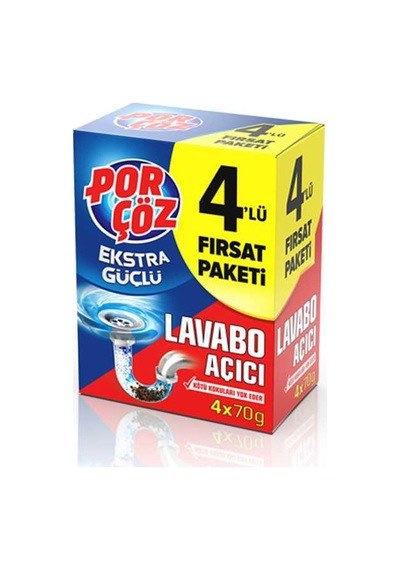 Lavabo Açıcı Granül 4 50gr 1 Adet Diğer