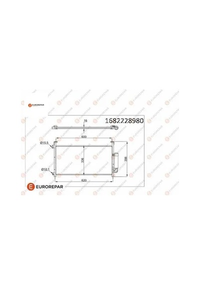 Erp Klima Radyatörü Honda Cıvıc Vııı Hatchback Fn,fk Eurorepar 1682228980