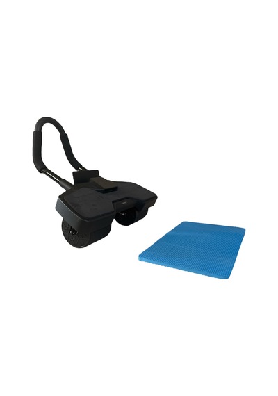 Dijital Sayaçlı Çek Bırak Karın Egzersiz Aleti 3 Tekerli Ab Wheel + Diz İçin Mat Dahil
