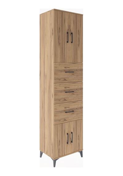 Hyperion Dolap 2 Raflı 3 Çekmeceli 4 Kapaklı 60x44x243 Çam-çam Çam Hyperion Dolap 2 Raflı 3 Çekmeceli 4 Kapaklı 60x44x243 Çam-çam Çam