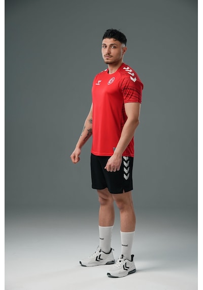 Hummel Milli Takım Line Antrenman Tişört Kırmızı