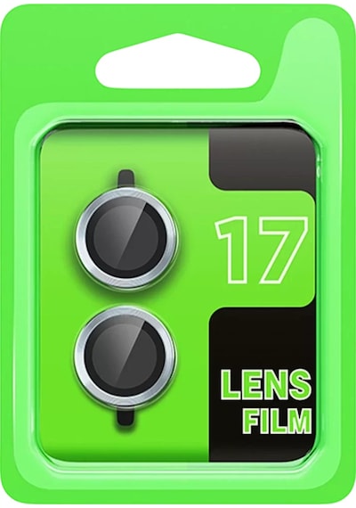 Newface Apple İphone 17 Raze Metal Kamera Lens - Açık Mavi