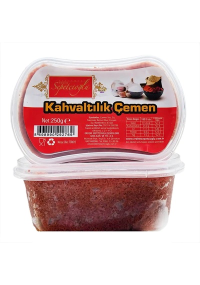 Sepetçioğlu Yöresel Kastamonu Meşhur Sepetçioğlu Çemen 250g
