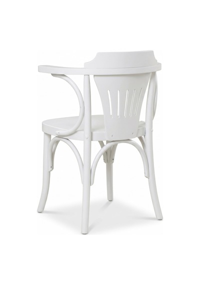 Thonet Klasik Ahşap Sandalye Beyaz