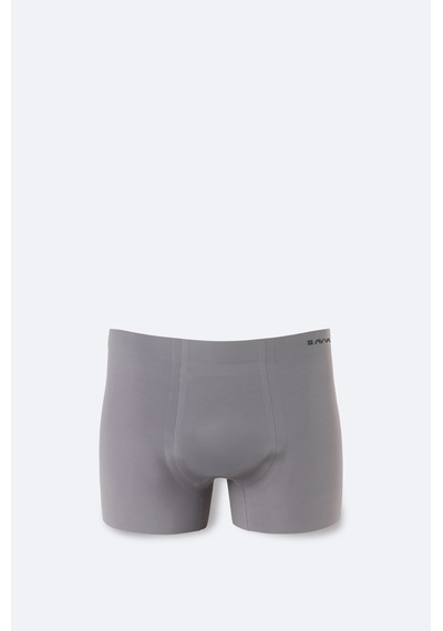 Avva Erkek Antrasit Dikişsiz Baskılı Soft Touch Elastan Boxer A62y9516