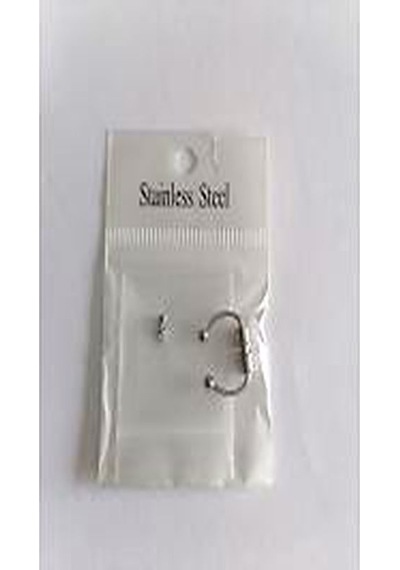 Mıknatıslı Fake Septum Piercing Gümüş rengi Gümüş
