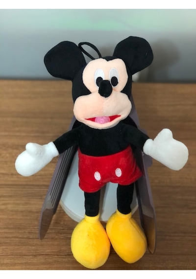 Yüksek Kalite Minnie Mouse Peluş Oyuncak Hediyelik Uyku Arkadaşı 30 Cm Miki Mini Fare Peluş Kırmızı