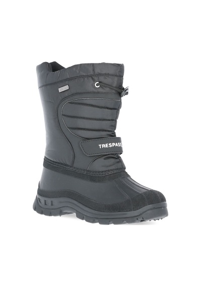 Trespass Trespass Dodo - Unisex Youths Snow Boot Unisex Siyah Bot Blk