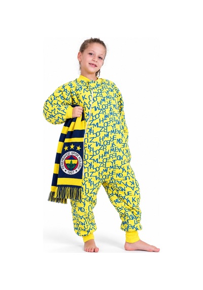 Babyhola 2.5 Tog Yorgan Gerektirmeyen Kalın Elyaf Dolgulu Çocuk Uyku Tulumu Pamuk Astarlı Unisex 6020 Sarı