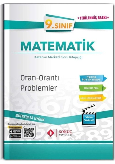 Sonuç Yayınları 9. Sınıf Sınıf Oran Orantı Problemler