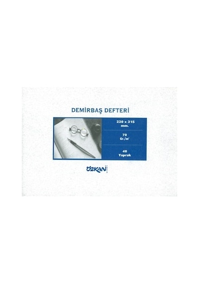 Demirbaş Defteri 40 Yap. 22X31 Özkan