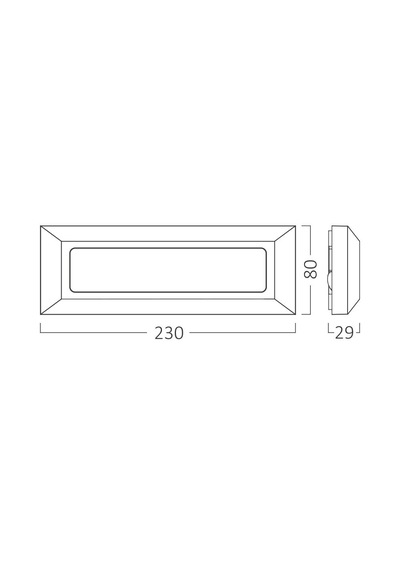 3w Modern Beyaz 3 Renk Slim Led Armatür - Yüksek Verimli