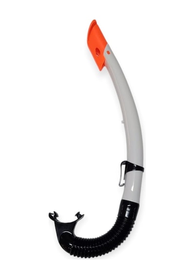 Çocuk Dalış Maskesi Ve Snorkel Seti - Star Diving - Beyaz Çok Renkli