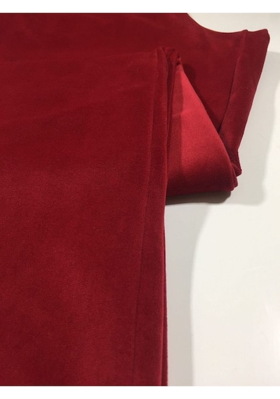 Yumoş Kadife Kışlık Cepli Kadın Eşofman Altı Bordo