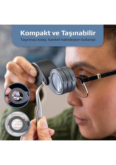 Carson Tv-15 Triview Katlanır 5 X/10 X/15 X Büyütme