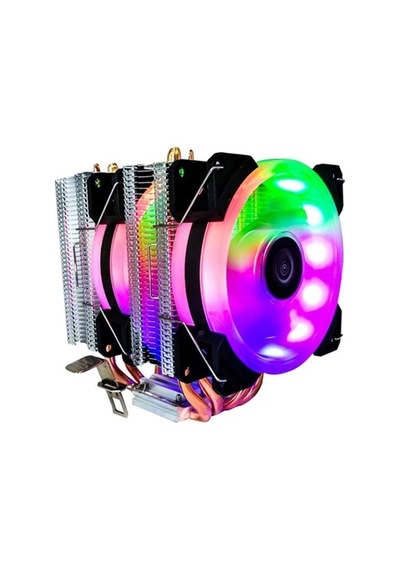 Gabble Gab-rcf251 2 Rgb Fanlı Kule Tipi Cpu Fanı 2x12