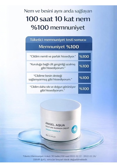 Angel Aqua Moisture Barrier Cream Bariyer Onarıcı Nemlendirici Krem Hyaluronik Asit Panthenol 150 Ml