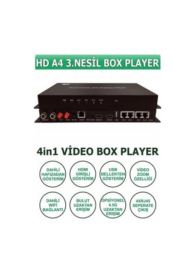 Hd-a4 Led Kontrol Video Kartı Diğer