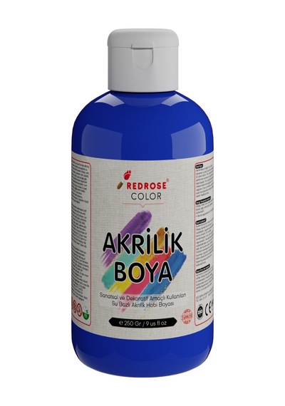 Red Rose Mavi Akrilik Boya 250 G