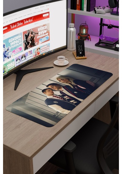 Elite V5 70x30 Xl Gaming Kauçuk Kaymaz Taban Mouse Pad Fare Altlığı