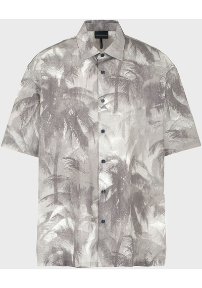 Emporio Armani Erkek Gömlek 3d1cg7 1nrdz F617 Gri Gri