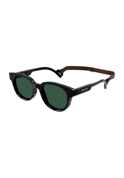 Guccı 1237s 001 53 Unisex Güneş Gözlüğü Siyah