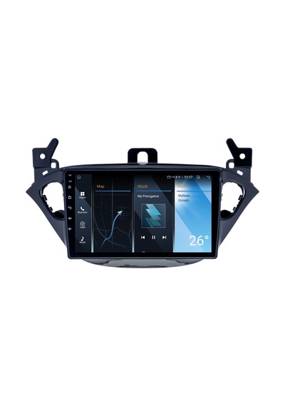 Opel Corsa E Android Multimedya Sistemi 2015-2019 Crv-4403xa 9"