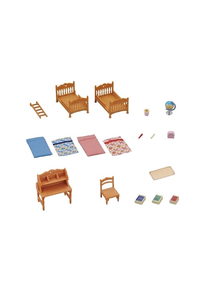 5338 Sylvanian Families, Çocuk Yatak Odası Seti, +3 Yaş, Figürler Ayrı Satılır. 44 Cats