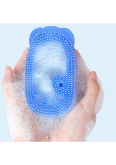 Mawrond Silikonlu Sünger Hazneli Banyo Hamam Kesesi