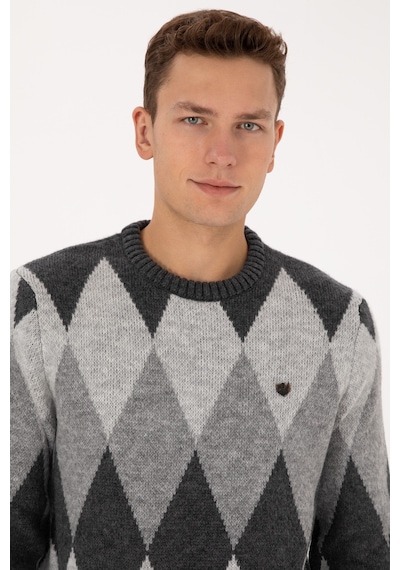 U.S. Polo Assn. U.s. Polo Assn. Erkek Antrasit Kazak /triko 50314947-vr006